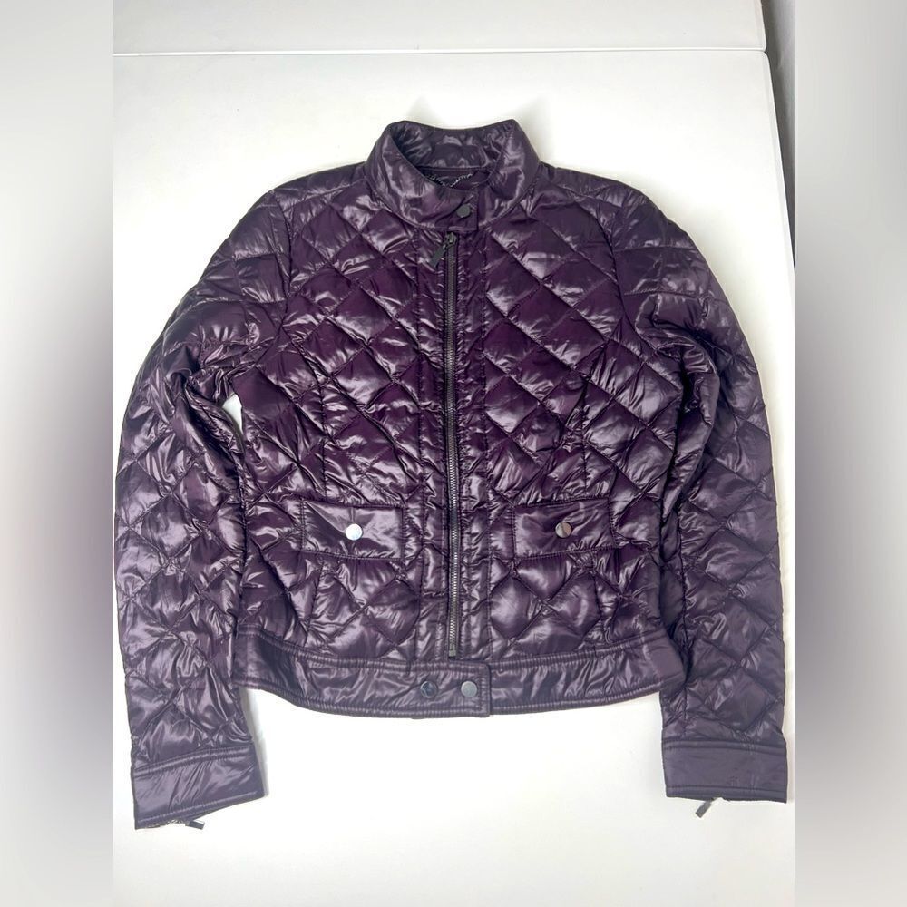 Passport Lans Down Jacket Eggplant Size 36 EU/ 6 US